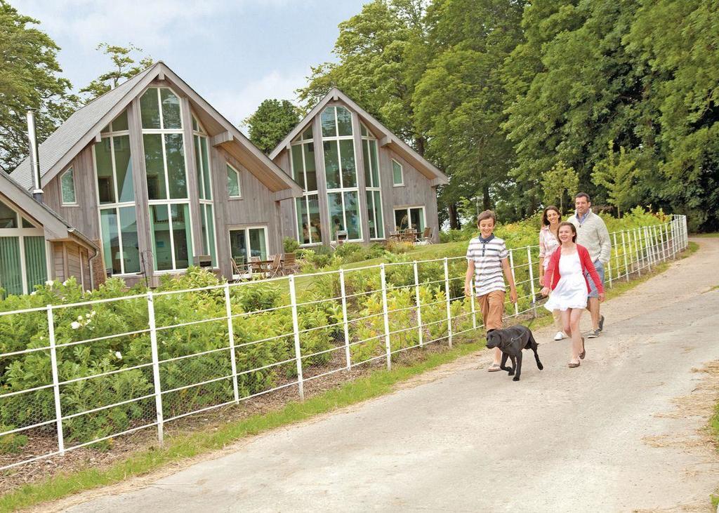 Swandown Lodges Chard Exterior foto